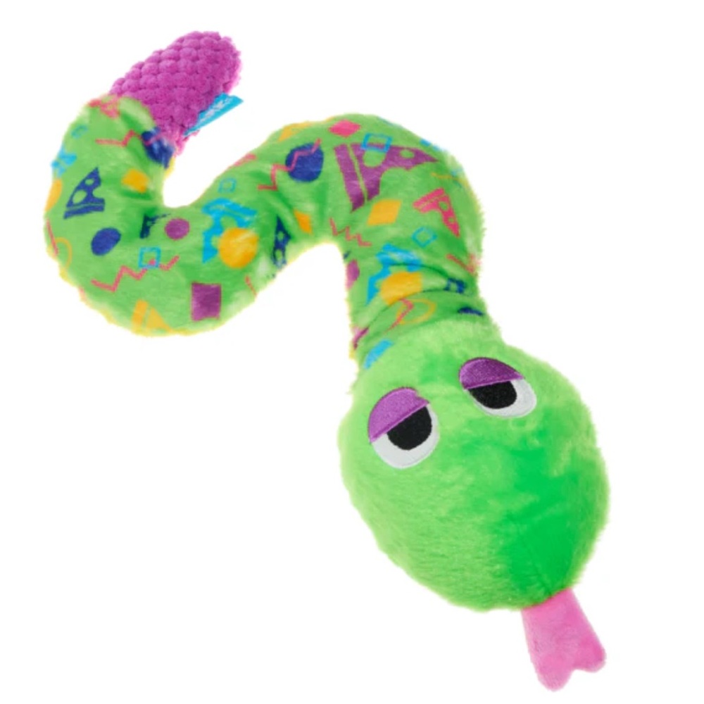 Bark "Hi-Score Snake" Plush Dog Toy